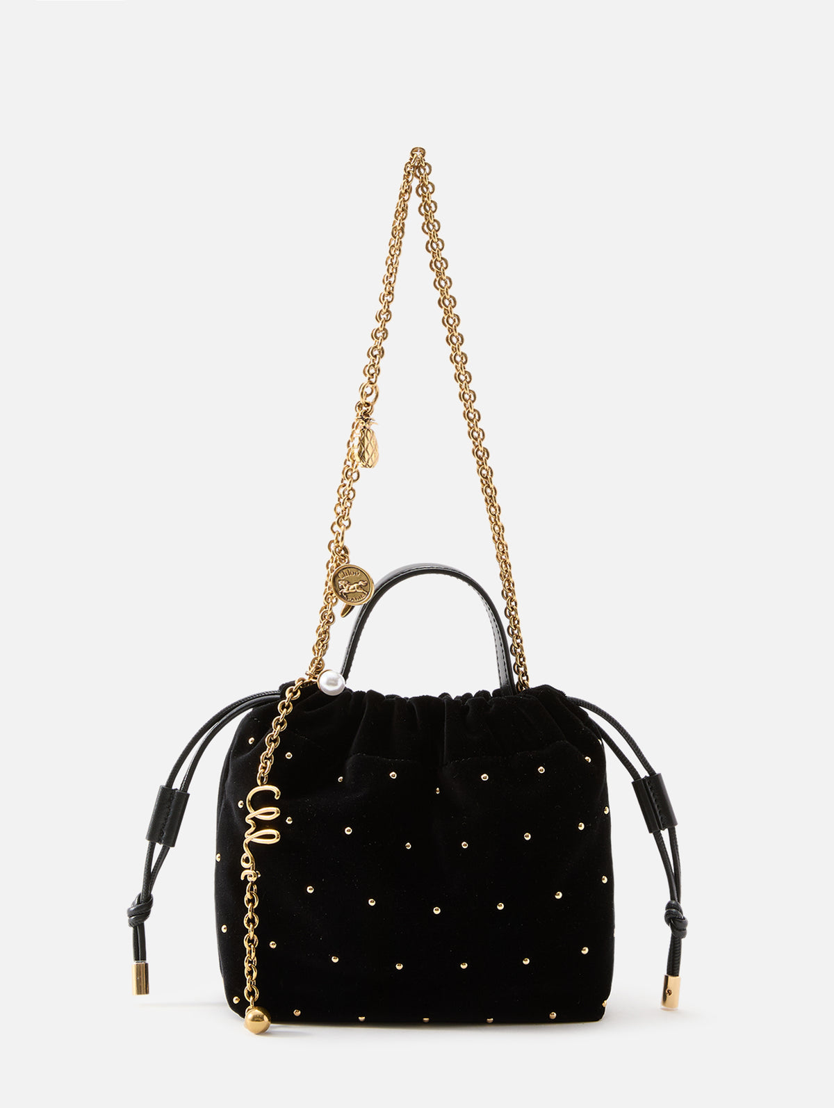 Chloe Icons Shoulder Bag,CHLOÉ,BLACK,Image 1