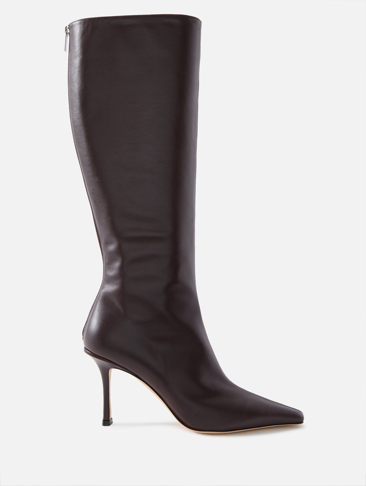Agathe Boot 85mm,JIMMY CHOO,DEEP MERLOT,Image 1