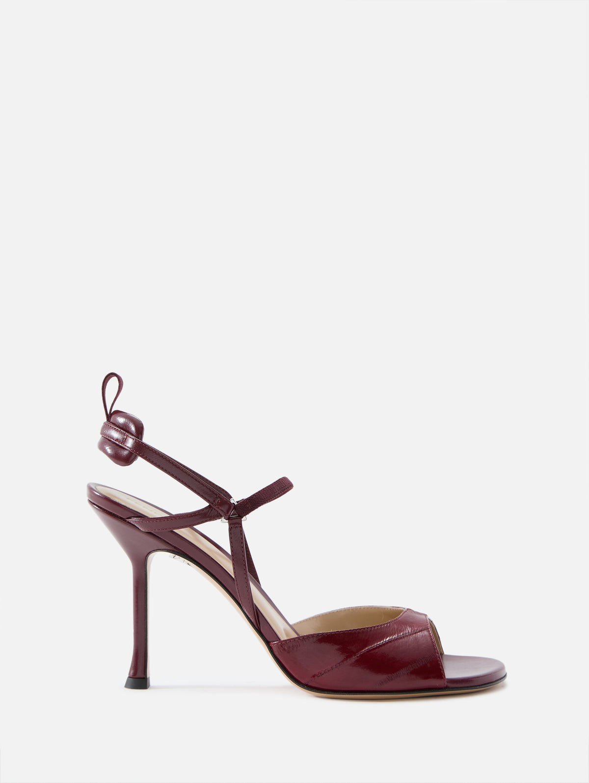 Very Colibri Sandal 95mm,FENDI,WINE,Image 1