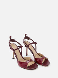 Very Colibri Sandal 95mm,FENDI,WINE,Image 2
