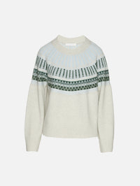 Finley Slouchy Sweater,SABLYN,FREEZE FAIRISLE,Image 1
