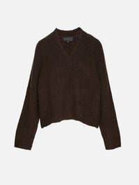 Isley Sweater,NILI LOTAN,DARK CEDAR,Image 2