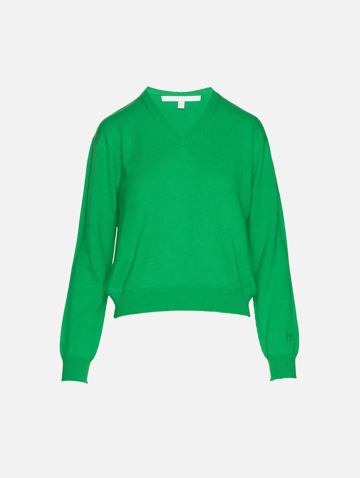 Sanderson V Neck Sweater,RÙADH,PARROT,Image 2