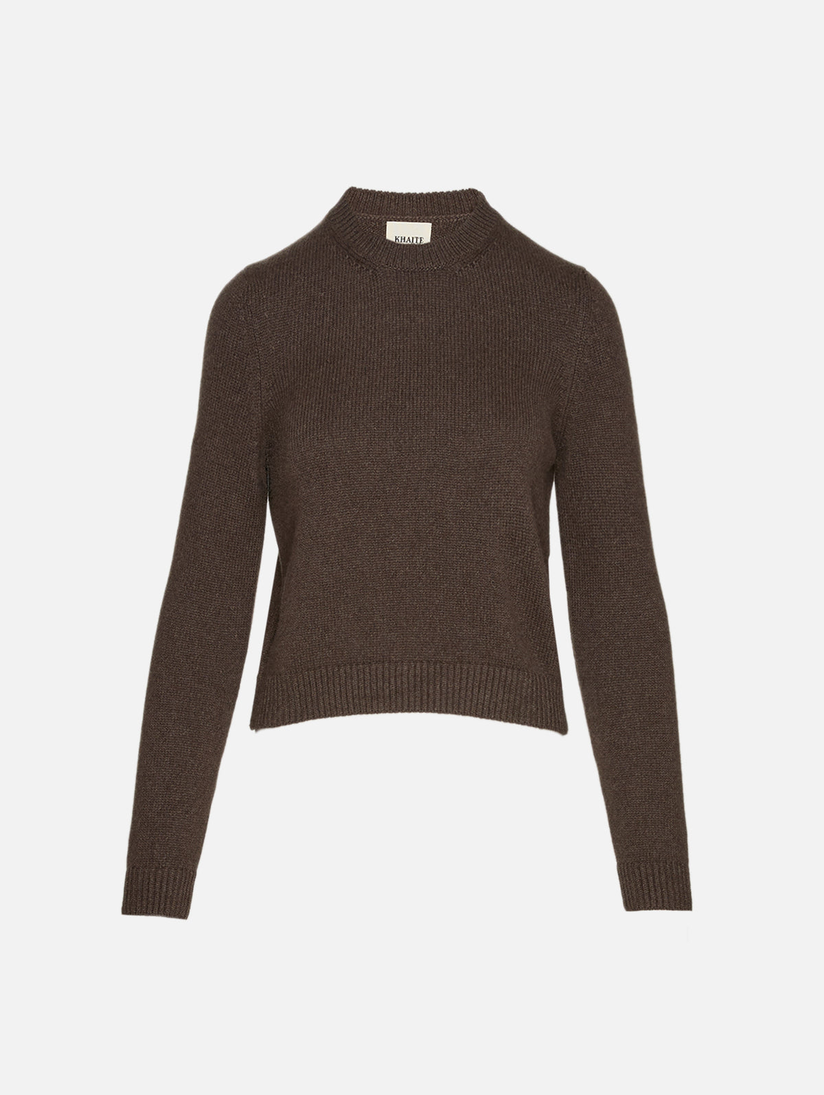 Leta Sweater,KHAITE,COFFEE,Image 1