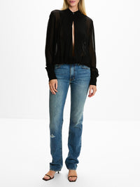 Vivi Blouse,ÉTERNE,BLACK,Image 2