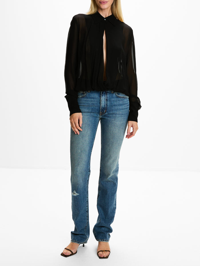 Vivi Blouse,ÉTERNE,BLACK,Image 1