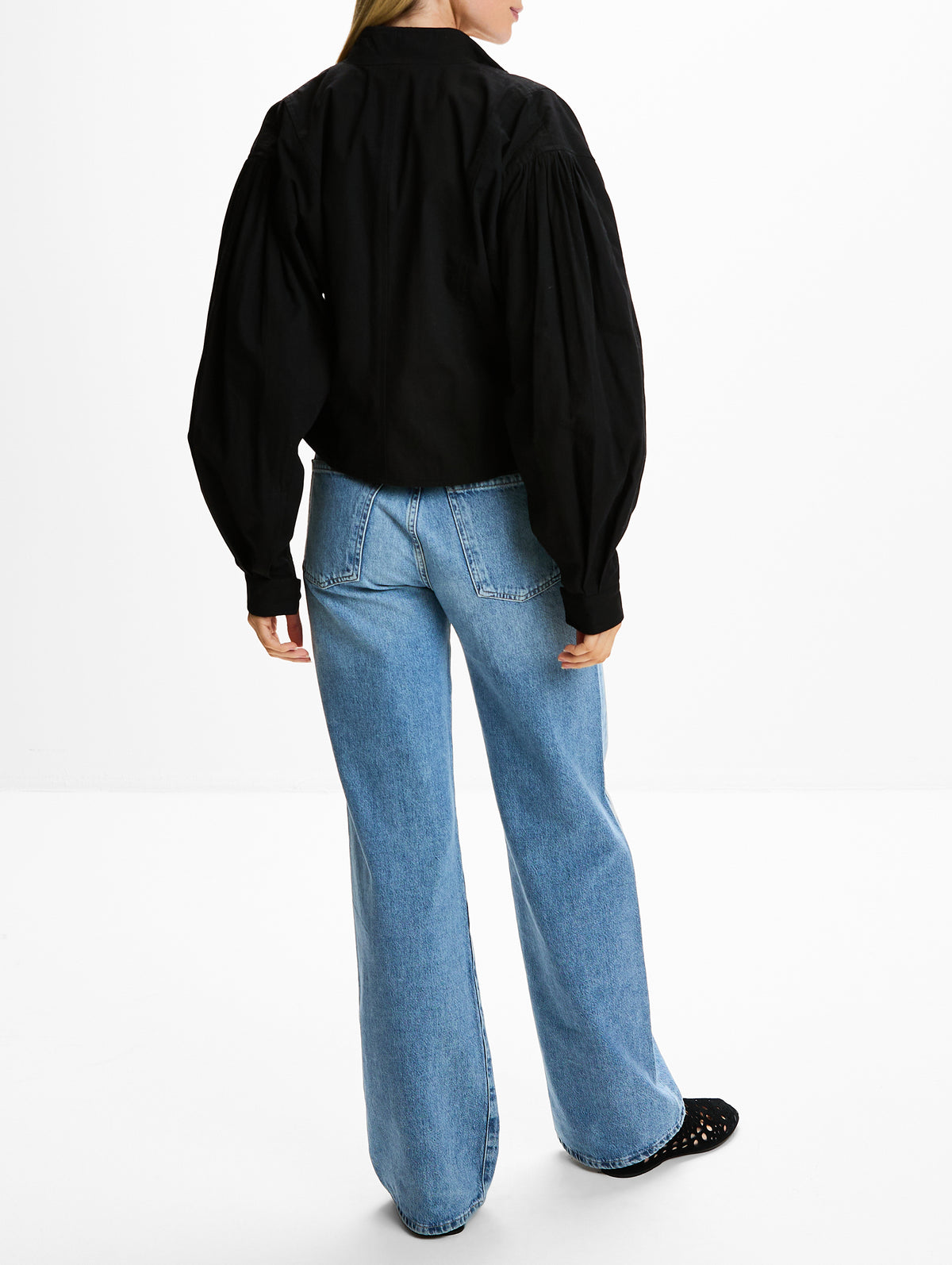 Globo Jacket,BELLE ANNA,BLACK,Image 3