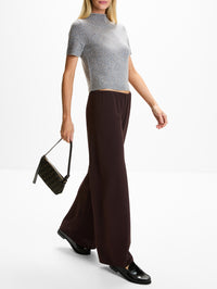 Prescott Pant,ELYSEWALKER LABEL,CHOCOLATE PLUM,Image 3