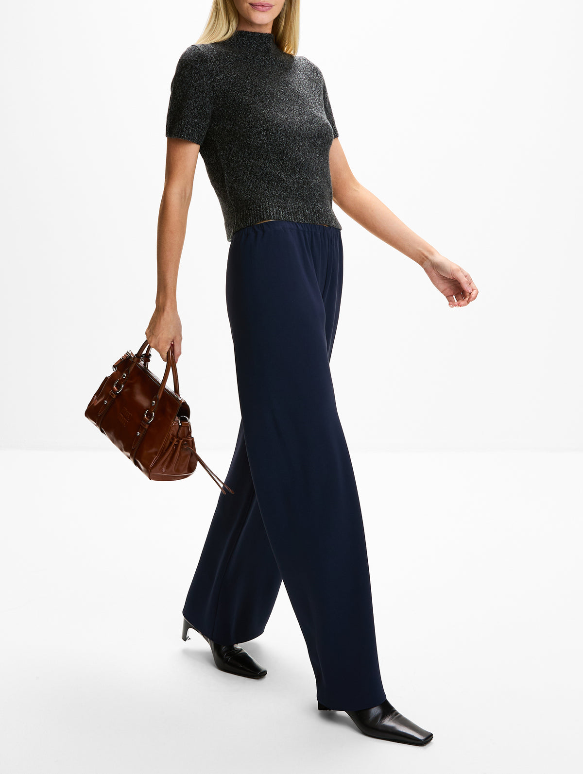 Prescott Pant,ELYSEWALKER LABEL,MARINE BLUE,Image 3