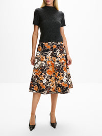 A Line Skirt,MARNI,MARIGOLD,Image 2
