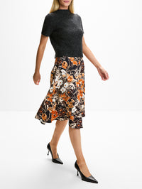 A Line Skirt,MARNI,MARIGOLD,Image 3
