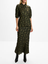 Sansi Top,GABRIELA HEARST,OLIVE,Image 2