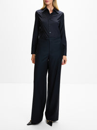 Long Sleeve Collared Shirt,GUCCI,INK,Image 2
