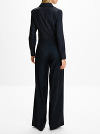 Long Sleeve Collared Shirt,GUCCI,INK,Image 3
