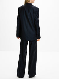 Double Breasted Jacket,GUCCI,BLUE JAPAN,Image 3