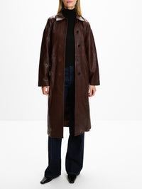 Chelsea Coat,KULSON,DARK BROWN,Image 2