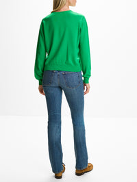 Sanderson V Neck Sweater,RÙADH,PARROT,Image 3