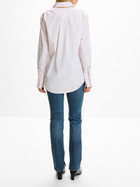 Calder Blouse,RÙADH,PINK STRIPE,Image 3