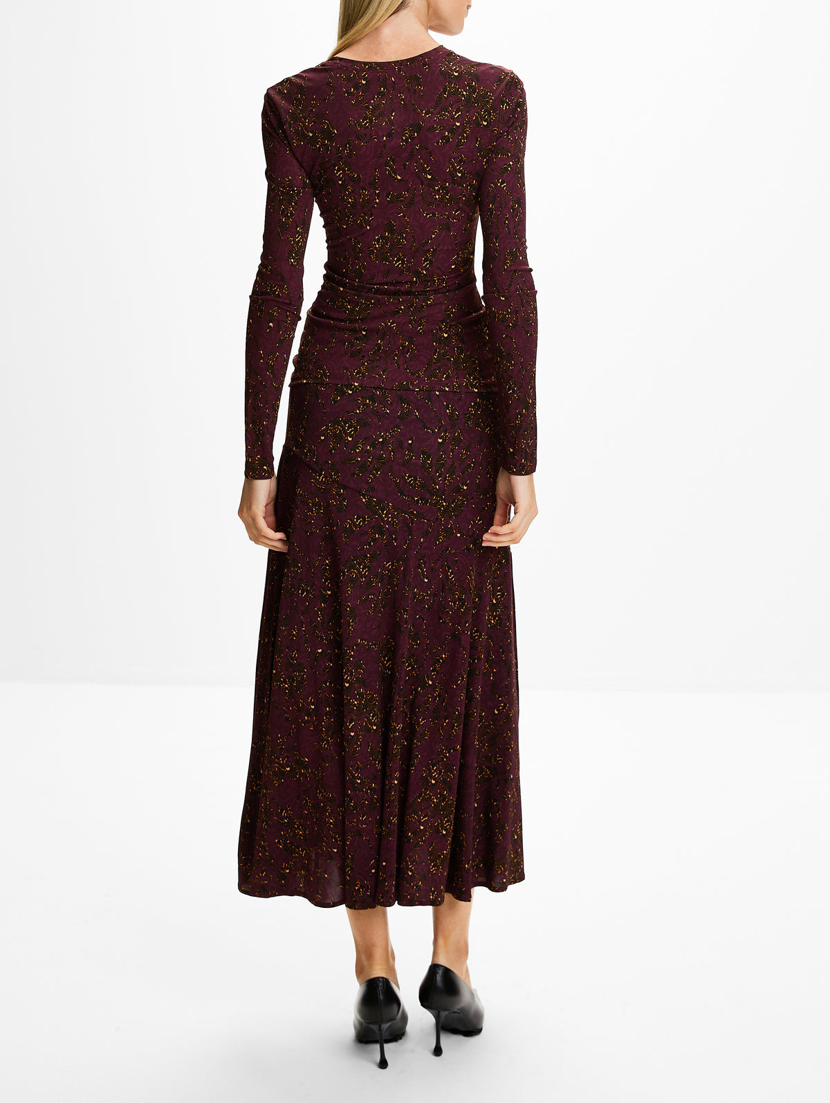 Asha Top,ULLA JOHNSON,CLARET FLORAT,Image 3