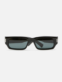 Rectangle Sunglasses,KERING EYE- SAINT LAURENT,BLACK,Image 1