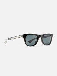 Square Frame Sunglasses,KERING EYE- SAINT LAURENT,BLACK,Image 2