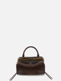 Mini Amazona Bag,LOEWE,DARK CHESTNUT,Image 1