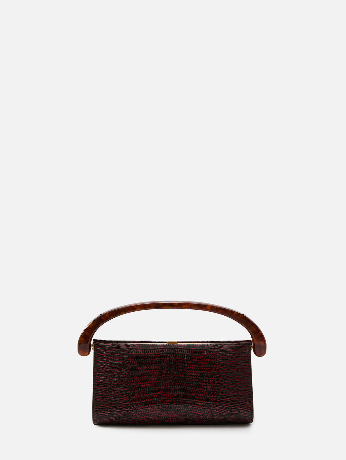Top Handle Clutch,DRIES VAN NOTEN,RED,Image 2
