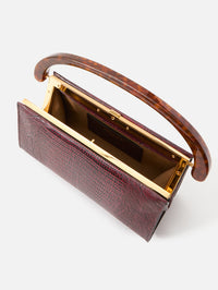 Top Handle Clutch,DRIES VAN NOTEN,RED,Image 4