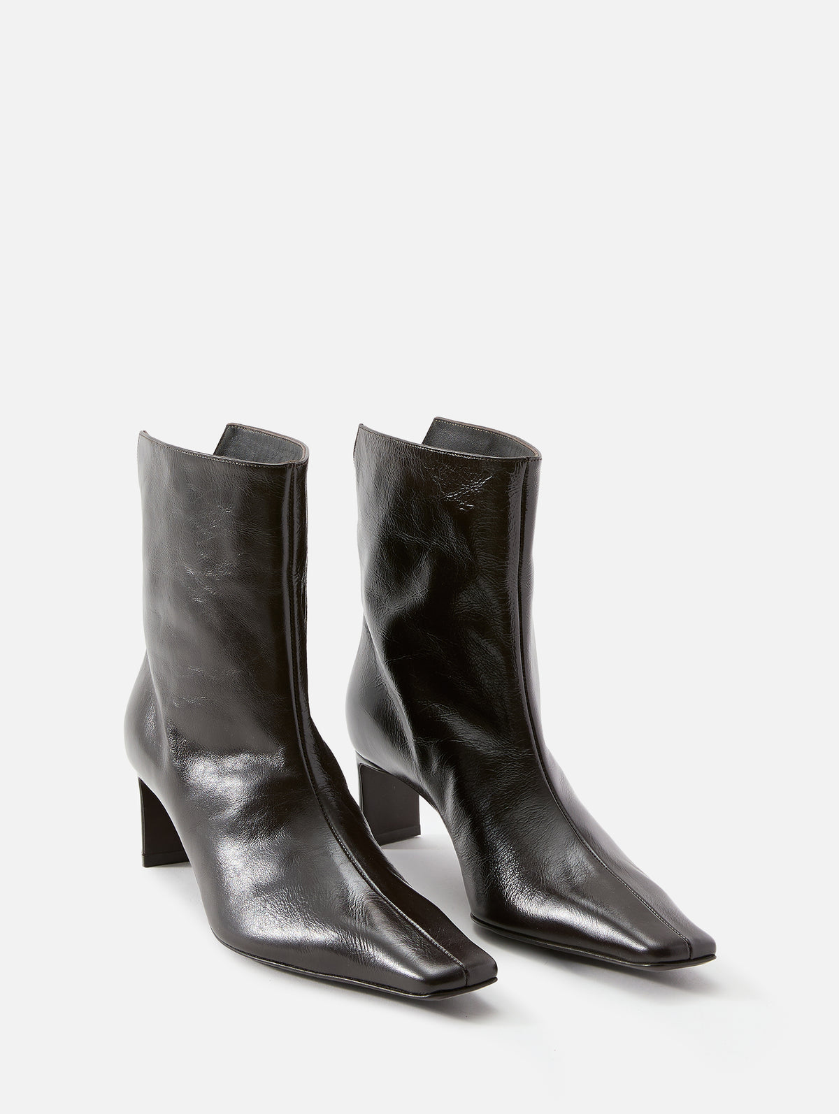 Ona Ankle Boot 55mm,KHAITE,CHOCOLATE,Image 2