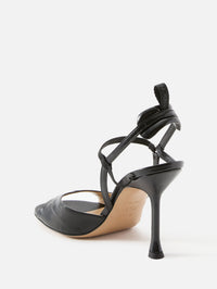 Very Colibri Sandal 95mm,FENDI,BLACK,Image 2