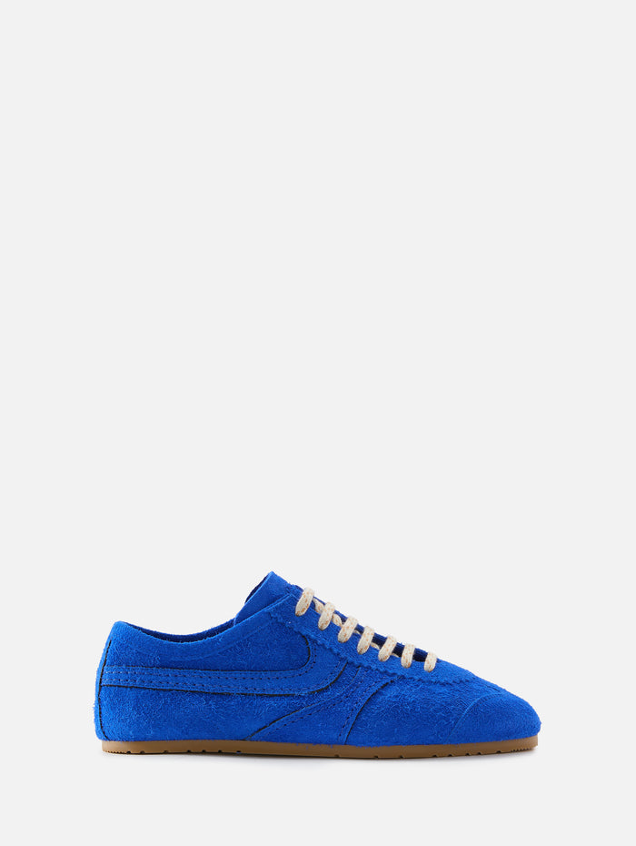 Slim Suede Sneaker,DRIES VAN NOTEN,ELECTRIC,Image 1
