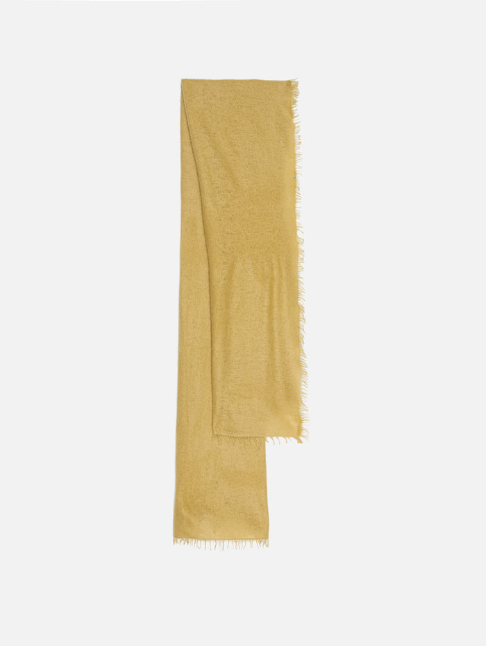 Cashmere Felted Stole,COMMUNITE,OLIVE,Image 1