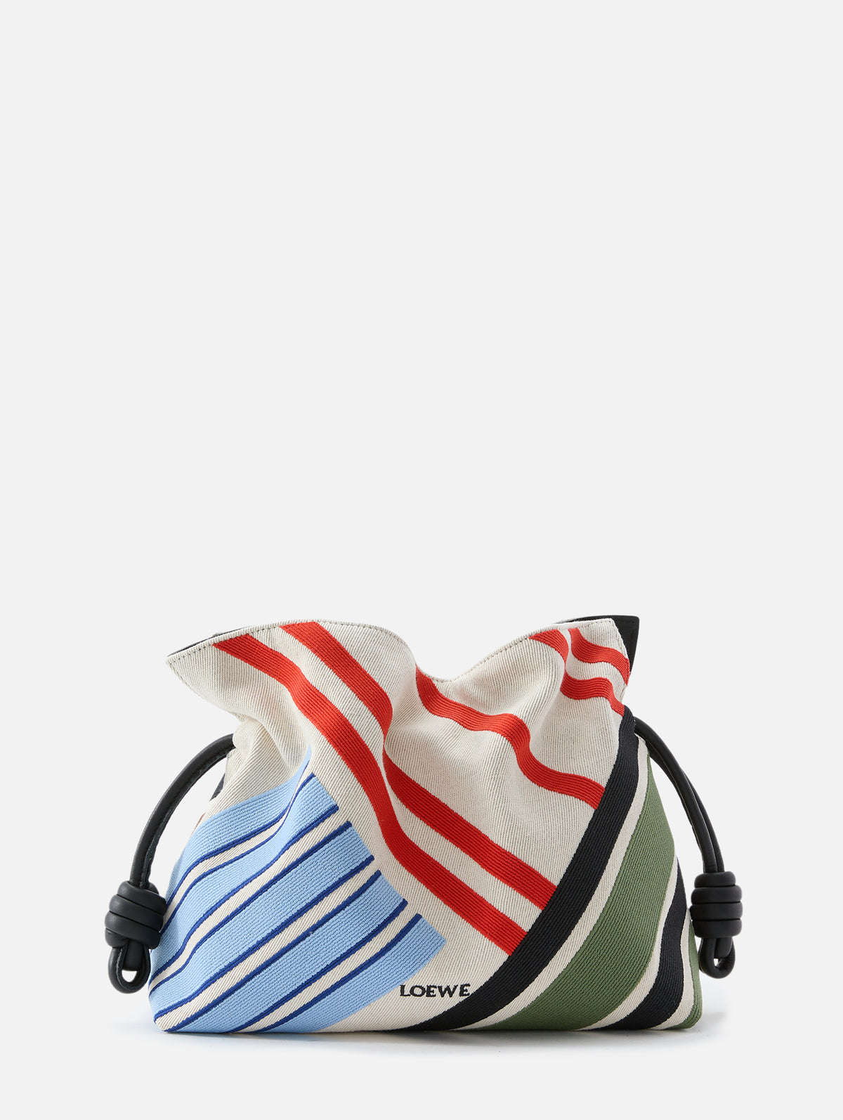 Flamenco Clutch,LOEWE,ECRU MULTICOLOR,Image 1