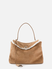 Medium Rodeo Top Handle Bag,BALENCIAGA,CAMEL,Image 1