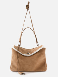 Medium Rodeo Top Handle Bag,BALENCIAGA,CAMEL,Image 4