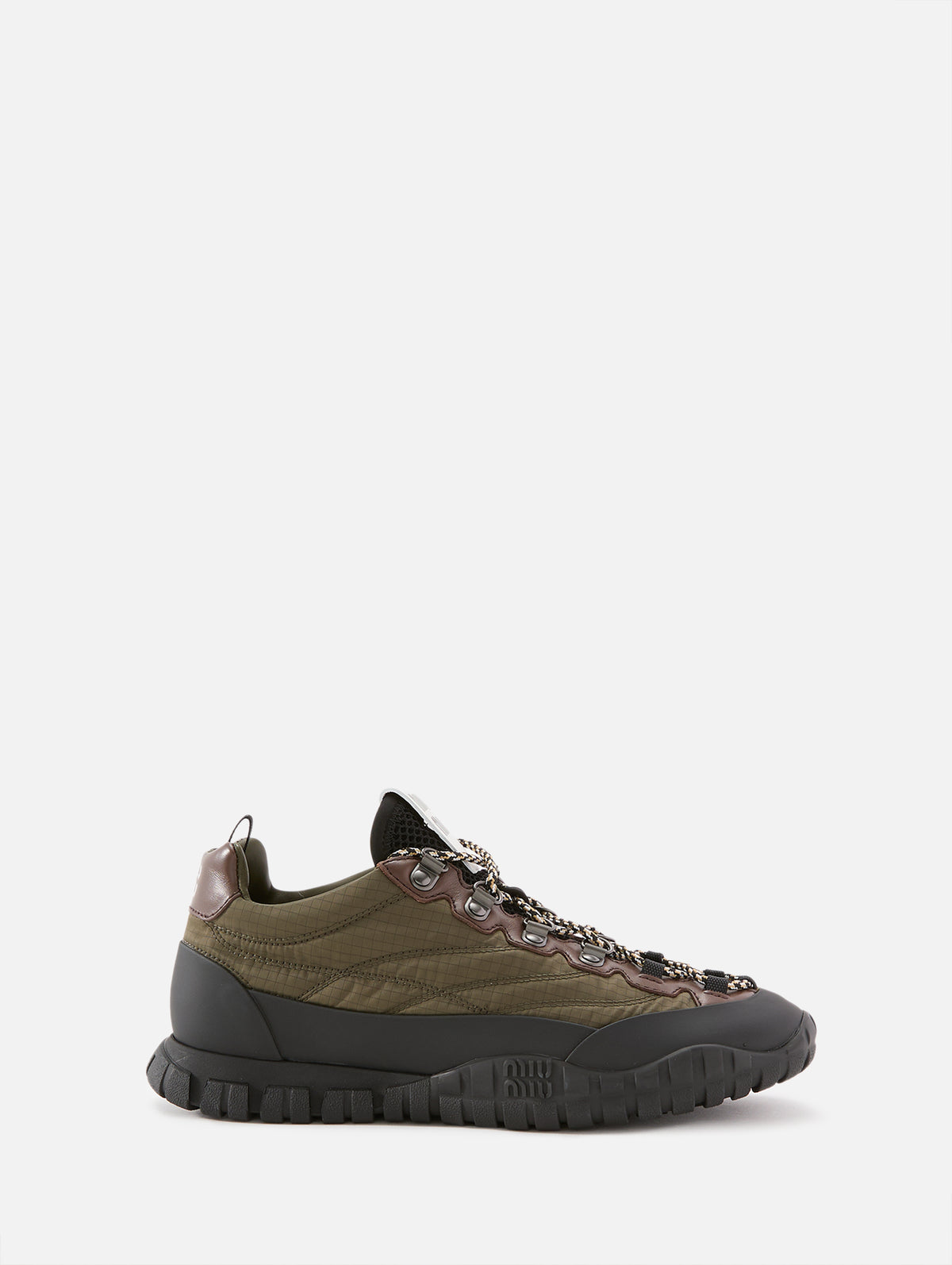 Tyre Sneaker,MIU MIU,MILITARE,Image 1
