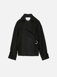 Aviator Jacket,HOUSE OF DAGMAR,BLACK,Image 1