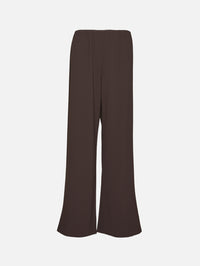 Fluid Crepe Touser,HOUSE OF DAGMAR,CHOCOLATE BROWN,Image 2