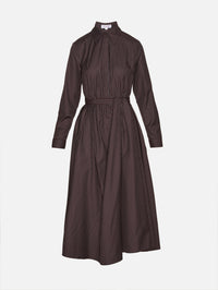 Nip Tuck Dress,ROSIE ASSOULIN,ESPRESSO,Image 1