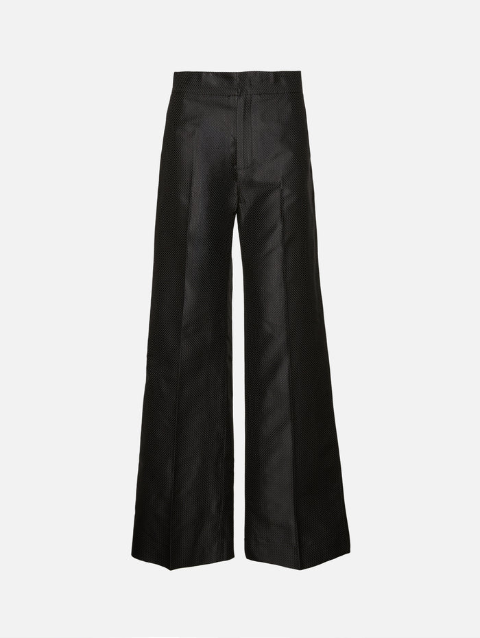 Tuxedo Trouser,SASUPHI,BLACK,Image 1