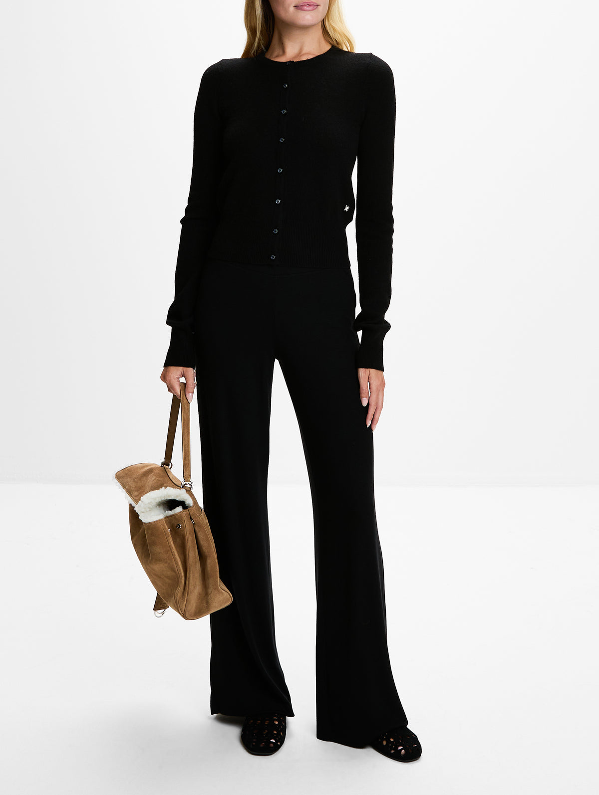 Easy Lounge Pant,ÉTERNE,BLACK,Image 2