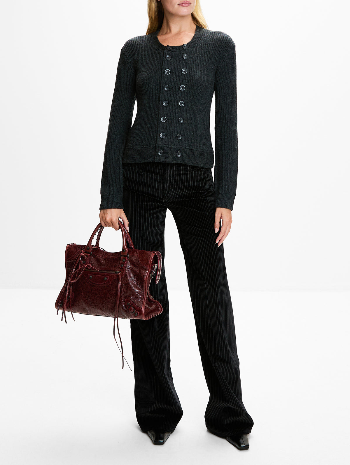 Le City Bag,BALENCIAGA,MERLOT,Image 2