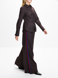 High Line Pant,ROSIE ASSOULIN,ESPRESSO,Image 3