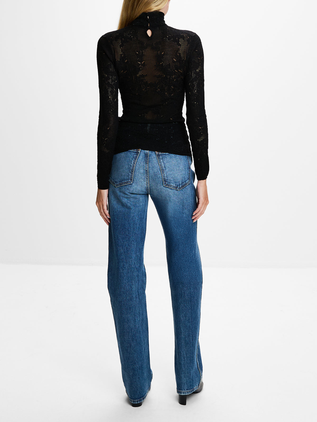 Waite Top,GABRIELA HEARST,BLACK,Image 3