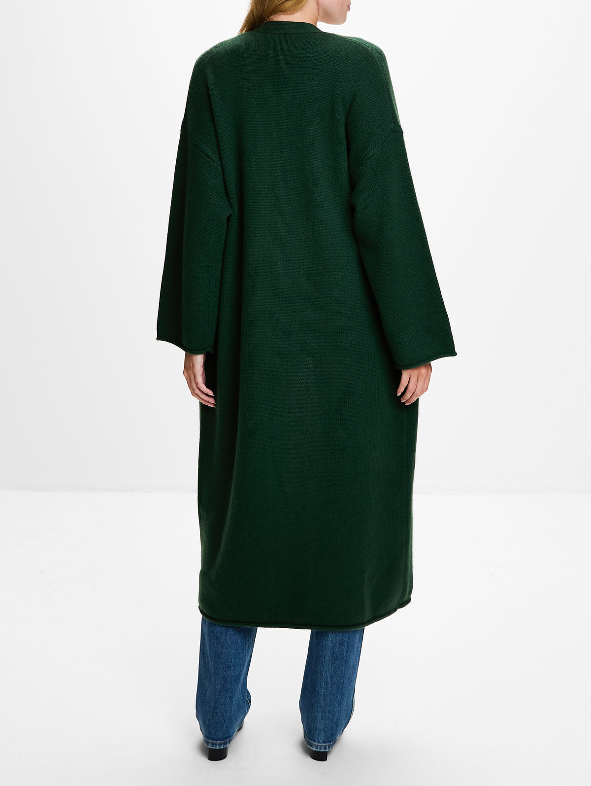 Toma Slouchy Jacket,SABLYN,HUNTER GREEN,Image 3