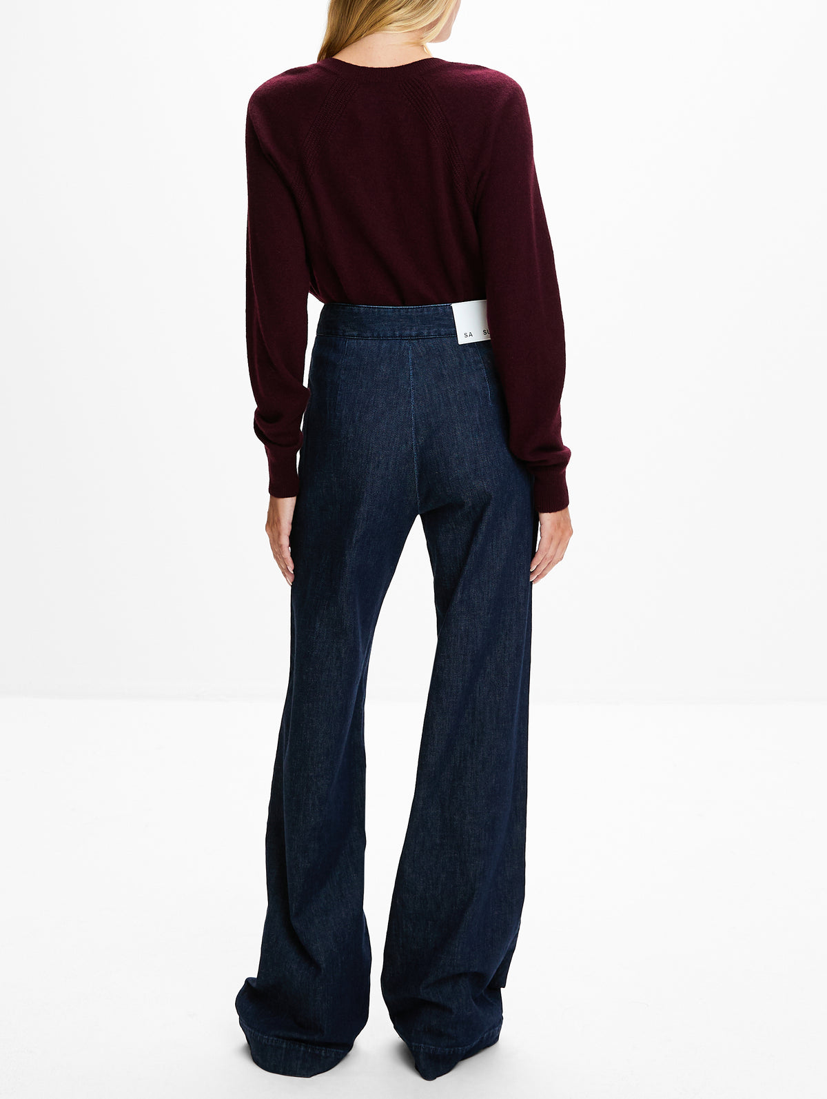 Tuxedo Trouser,SASUPHI,DEEP BLUE,Image 3