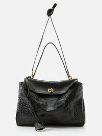 Medium Rodeo Top Handle Bag,BALENCIAGA,BLACK,Image 3