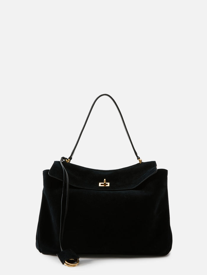 Medium Rodeo Top Handle Bag,BALENCIAGA,BLACK,Image 1