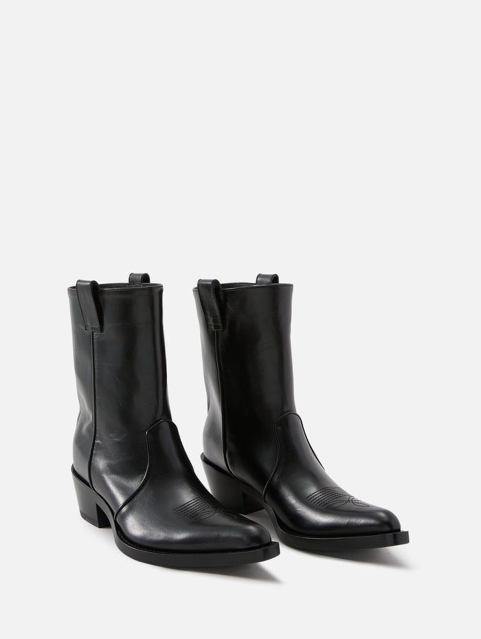 Clive Ankle Boot 35mm,KHAITE,BLACK,Image 2