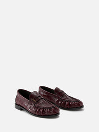 Le Loafer,SAINT LAURENT,DEEP BORDEAUX,Image 2